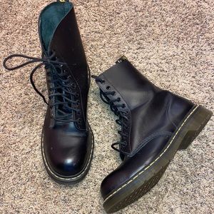 EUC DR MARTEN’S MEN’S STEEL TOE BOOTS
